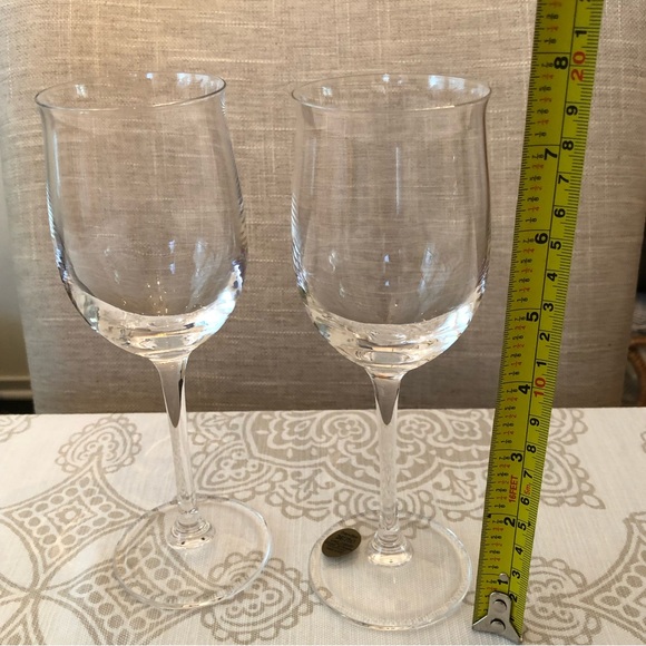 2 Wine Glasses Cordials Crystal Port Sauternes - Picture 5 of 8